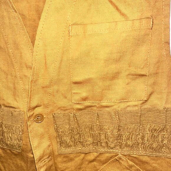 Vintage Black Sheep Size Medium Bird Hunting Vest Game Duck Pouch 100% Cotton - Picture 4 of 8